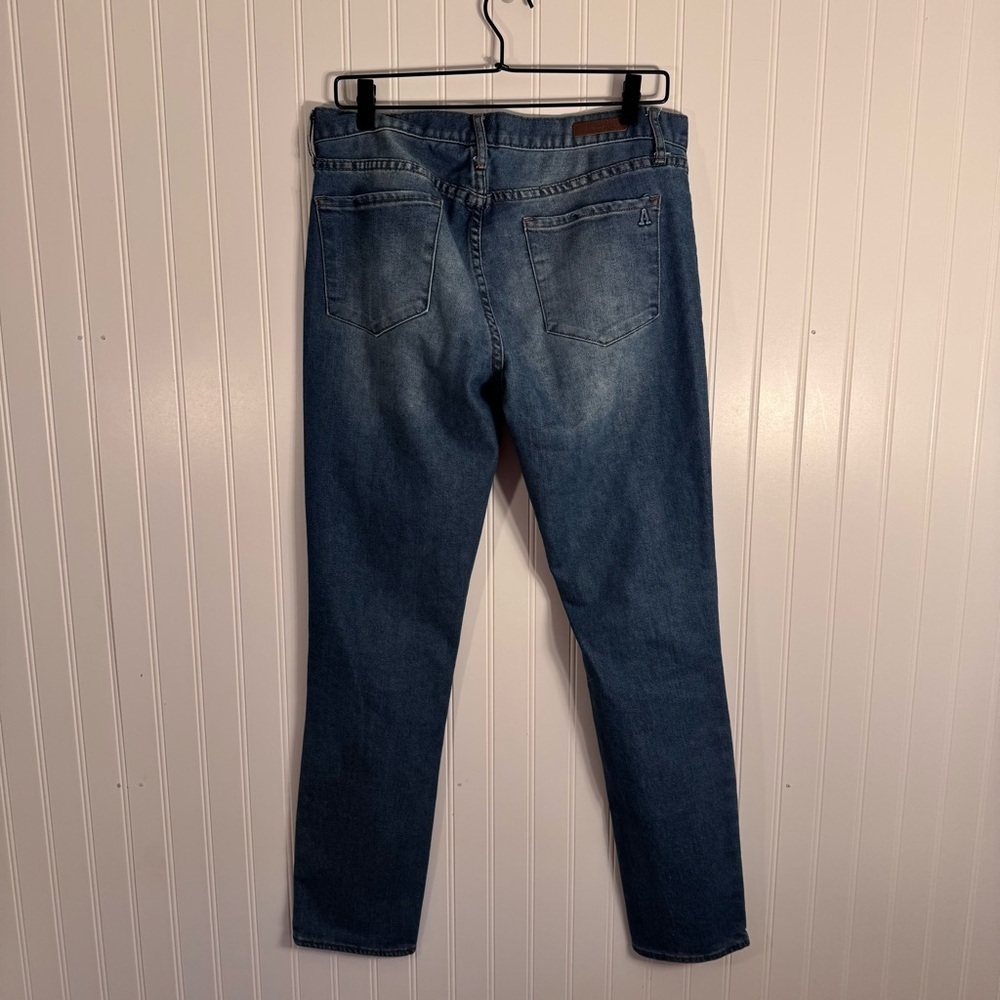 Articles of Society Women’s Mid-Rise Medium Wash Distressed Skinny Jeans Size 31 - Picture 5 of 14